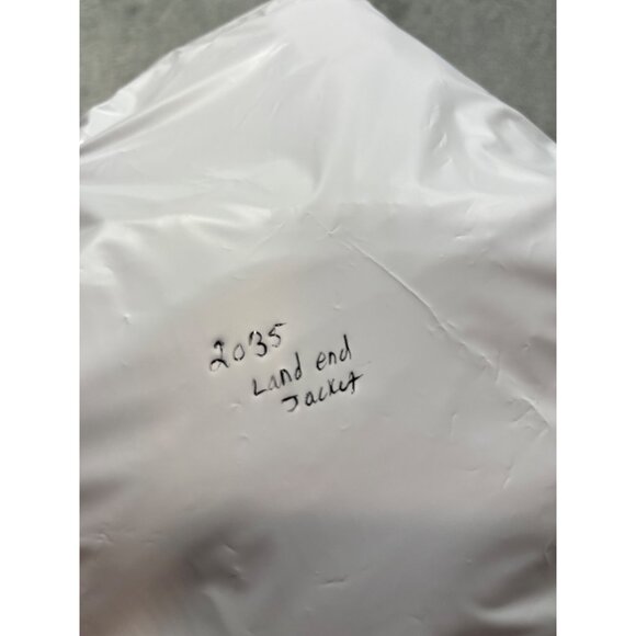 Lands End Kids L 14 Purple & Pink Waterproof Windproof Squall Parka Jacket Nylon - Picture 14 of 14